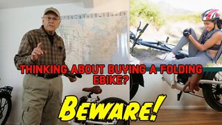 Folding Ebikes - A Design Problem That Could Break Your Neck!