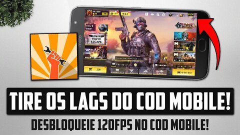 Como AUMENTAR o FPS do Call Of Duty Mobile com GLTools! | DESBLOQUEIE OS GRÁFICOS COM 120FPS!