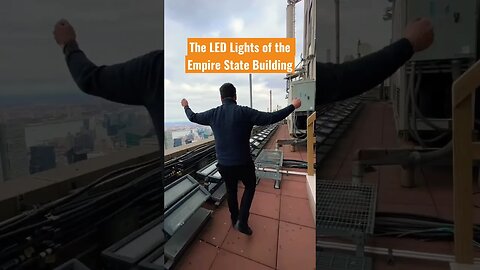 The LED Lights of the Empire State Building