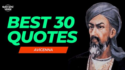 Avicenna Quote's You Need To Know.