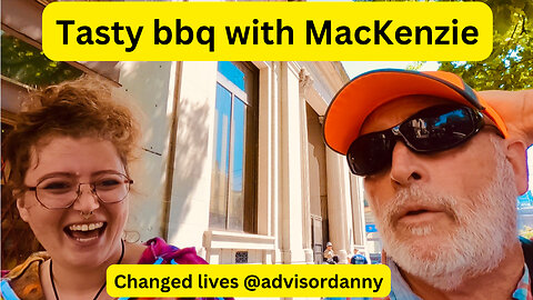 Tasty bbq with Mackenzie in the “Changed Lives” Series ​⁠​⁠​⁠​⁠​⁠​⁠​⁠​⁠​⁠