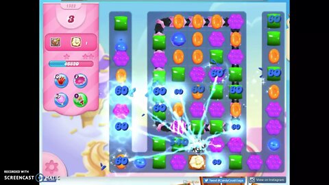 Candy Crush Level 1522 Audio Talkthrough, 3 Stars 0 Boosters