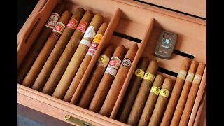Cuban cigar humidor tour and collection