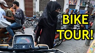 POV Motorcycle Riding Experience In Pakistan Sialkot City Tour