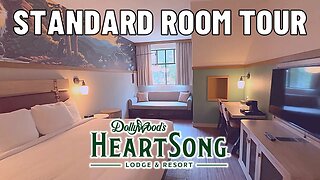 Standard King With Dormer Room Tour at Dollywood's HeartSong Lodge & Resort