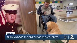 Dogs trained to serve those who've served