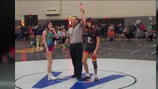 As female wrestling grows, Penelope Juarez stands out on the mat