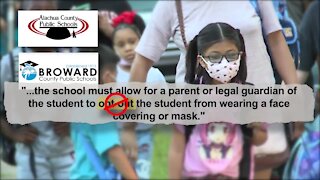 Florida Board of Education vote to punish Broward, Alachua school districts over school masks