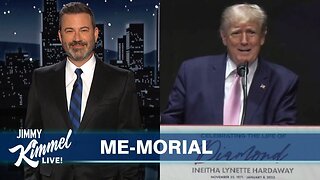 Jimmy Kimmel Live | Trump Gives TRUMPIEST Performance Ever at a FUNERAL