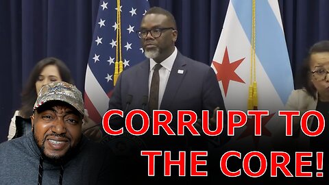 WOKE Chicago Mayor Brandon Johnson Pulls Race Card After Confronted On ABUSING 30K Campaign Funds!