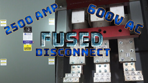 Fused Disconnect Switch, 2500 Amp, 600V 3PH AC
