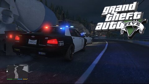 GTA 5 Crazy Police Pursuit Driving Police car Ultimate Simulator chase #36
