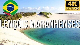 Lençóis Maranhenses - MA | Visão Aérea Feita Por Drones 4K