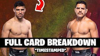 Full Card Predictions - UFC Vegas 78: Luque vs. Dos Anjos | Breakdowns & Best Betting Tips