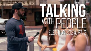 Watch these Gen-Z Chicks Flip for Trump in Real Time! Talking with People