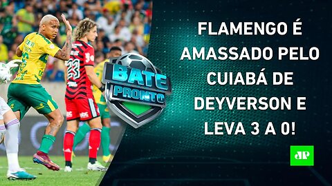 PREOCUPANTE? Flamengo FAZ FEIO e LEVA 3 do Cuiabá; São Paulo e Palmeiras PERDEM! | BATE PRONTO