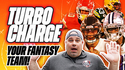 How To TURBO CHARGE Your Fantasy Football Team: Fantasy Football Draft Strategy & Advice