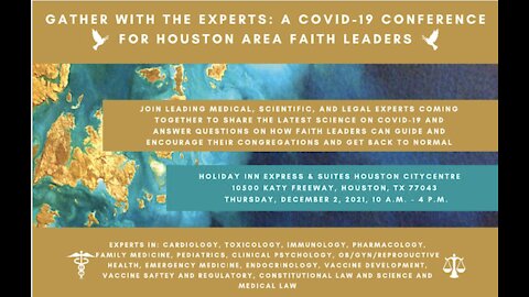 Gather with the Experts: A COVID-19 Conference for Houston Area Faith Leaders