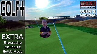 GOLF+ // EXTRA: Showcasing the Inbuilt Battle Mode // QUEST 2 Gameplay