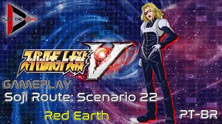 Super Robot Wars V - Stage 22: Red Earth (Souji Route) [PT-BR][Gameplay]