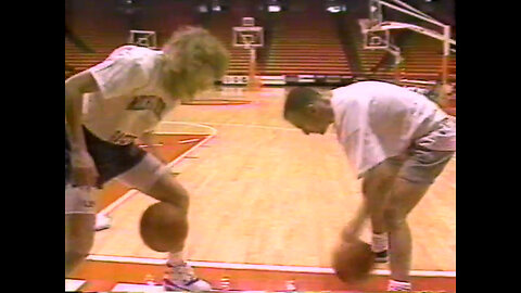 Circa 1989 - Basketball Ball Handling Drills w/ Coach Norm Ellenberger