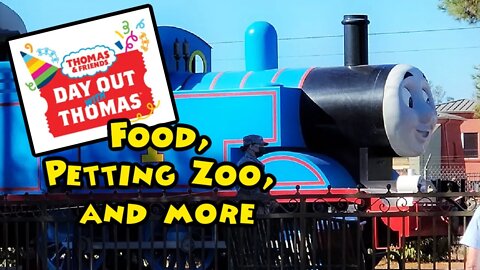 Day Out With Thomas at Southern California Railway Museum - Perris, California Food Petting Zoo More