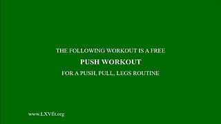 push workout