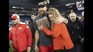 Taylor Swift at Super Bowl 2024: Pop megastar makes it to Las Vegas to watch boyfriend Travis Kelce