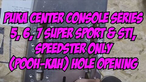 #21 Puka Center Console fix!