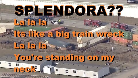 SPLENDORA TEXAS TRAIN DERAILMENT!! DO YOU RECALL A BAND NAMED 'SPLENDORA'?