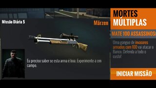 GUIGAMES - Sniper 3D Assassin - Missão Diaria 5 - Marzen - Mortes Multiplas, 29 de novembro de 2020