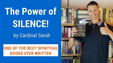 The power of silence! By Cardinal Sarah (One of the best spiritual books ever!)