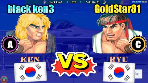Street Fighter II': Champion Edition (black ken3 Vs. GoldStar81) [South Korea Vs. South Korea]