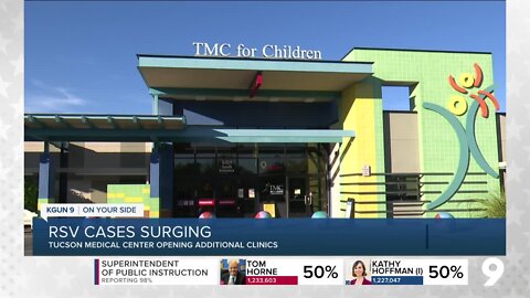 Tuscon Medical Center opens 2 clinics to keep up with RSV surge