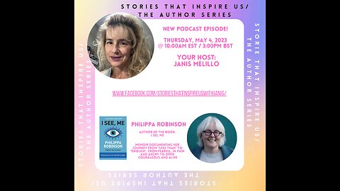 Stories That Inspire Us / The Author Series with Philippa Robinson - 05.04.23