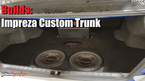 Builds: Subaru Impreza WRX STi Trunk Sound System | AnthonyJ350