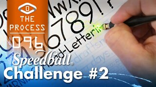 SPEEDBALL CHALLENGE #2: Style B Lettering Kit