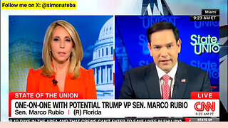 Marco Rubio Goes On CNN…Dana Bash Probably Wishes He Hadn't As He Crushes Her Warped Trump Narrative