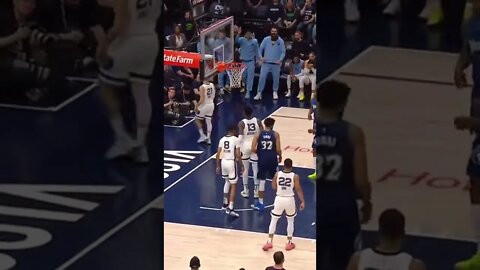 Jaren Jackson Jr with the HUGE denial!