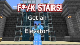 Water Elevators and Hiding them in your Base! Minecraft Bedrock 1.19 MCPE