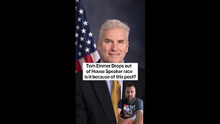 Tom Emmer drops out of race to become house speaker after winning nomination! Is it due to this post