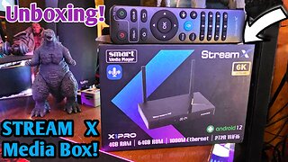 Stream X - X1PRO Smart Media Box - UNBOXING