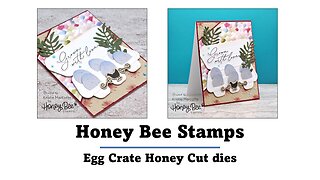 Honey Bee Stamps | Egg Crate dies