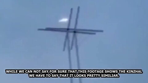 Russia first used hypersonic missile "Dagger" (Kinzhal). unconfirmed video
