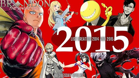 Anime Guy After Dark: List cration 2014 and 2015