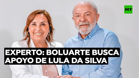 Experto opina que Boluarte busca apoyo de Lula da Silva debido a su aislamiento político