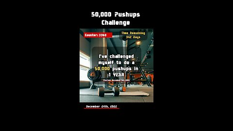 Completed 3500 pushups today
