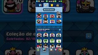 meus emotes bravos #clashroyale #tiktok #short