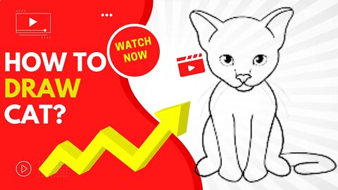 How to draw cat | art for kids hub | funny cats drawing