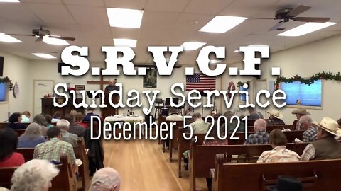Sunday Sermon, December 5, 2021